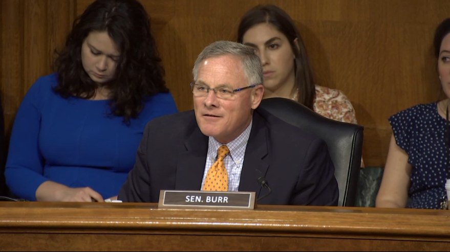 Senator Burr at HELP Hearing on June 16